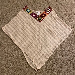 poncho/ beach cover, NWOT